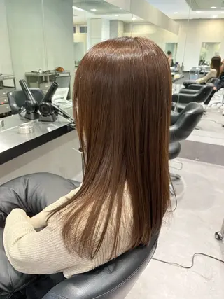 ロング カラー パーマ 🌈艶髪/髪質改善 新宿itouのヘアスタイル