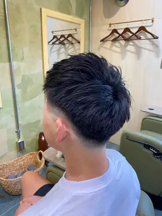 ショート メンズ メンズカット/パーマ 福島区SOSOのヘアスタイル