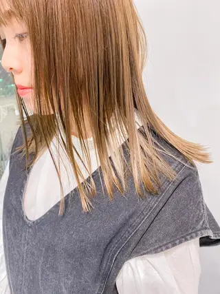セミロング カラー 栄・伏見 JOULE'Sのヘアスタイル