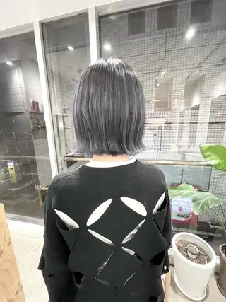 ショート カラー 圧倒的なケアブリーチ /髪質改善🩵松田のヘアスタイル