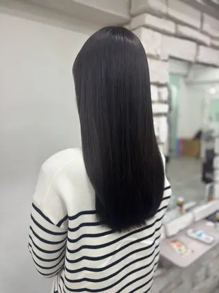 セミロング カラー 似合わせ美髪ヘア✨ 天王寺．阿倍野🌈のヘアスタイル