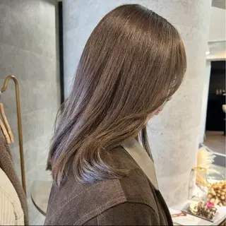 セミロング カラー 外国人風ヘア/ 髪質改善/ayacaのヘアスタイル