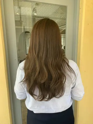 ロング カラー 髪質改善period.所属・いしかわまい🎀 髪質改善特価サロンのヘアスタイル