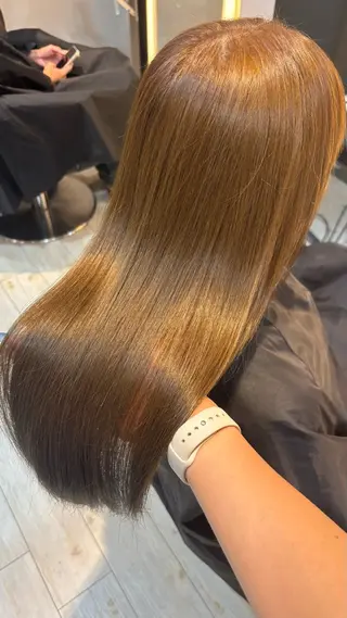 カラー miyu/ボブ/ 透明感カラー/栄のヘアスタイル