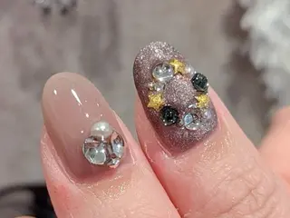 ネイル も りのネイルデザイン