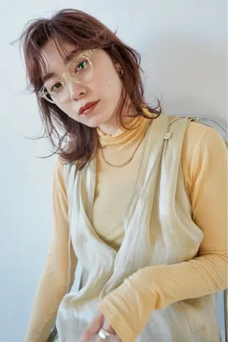 ロング 韓国風レイヤー/新潟 /小新/愛咲🎀のヘアスタイル