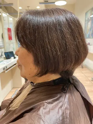 ミディアム カラー 3月で掲載終了です BASSA Aikaのヘアスタイル