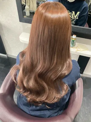 ロング カラー mizu kiのヘアスタイル