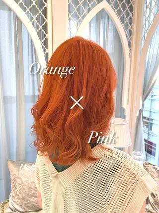 セミロング カラー 美髪/カラー 美容院🌈渡辺隼也のヘアスタイル