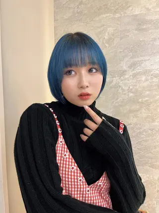 ショート カラー 池袋/似合わせ/縮毛 髪質改善【ugen】のヘアスタイル