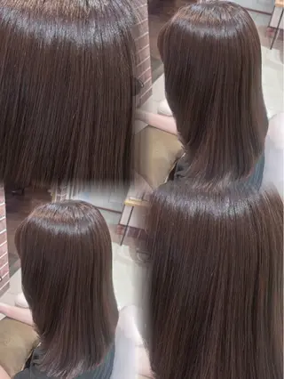 セミロング 井上 昴のヘアスタイル