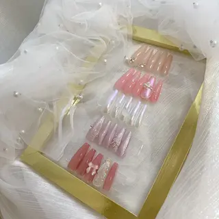 ネイル ネイル空間所属・muguet🎀 nailのネイルデザイン