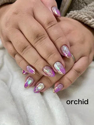 ネイル orchid ♡オーキッドのネイルデザイン