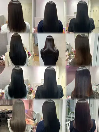 セミロング 髪質改善/縮毛矯正 山口蒼太のヘアスタイル