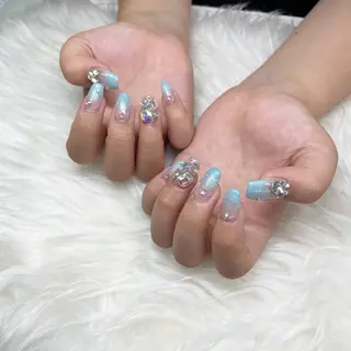 ロング see love gritterのネイルデザイン