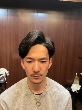 ミディアム HIRO GINZA  浜松町店所属・佐藤 康太のヘアスタイル