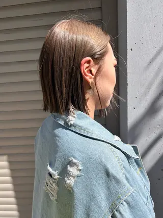 ショート カラー お任せヘア☘️☘️ 及川渚のヘアスタイル