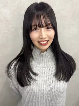 ロング 【韓国ヘア ×髪質改善】内田のヘアスタイル