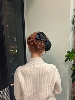 ミディアム ヘアアレンジ 'AXIS所属・Kanon/ 名古屋/栄のヘアスタイル