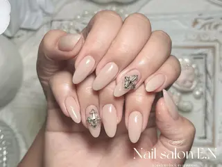 ネイル E.N🦋 長さ出し/持ち込みのネイルデザイン