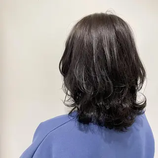 ロング カラー I'S.横浜所属・赤み消しカラー 🍀JUNKIのヘアスタイル