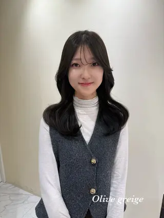 カラー 韓国ヘア🇰🇷艶 カラー/sakuraのヘアスタイル