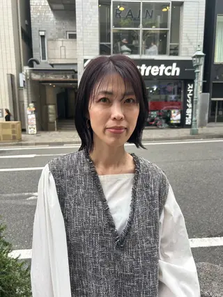 ミディアム stylist 倉本恋のヘアスタイル