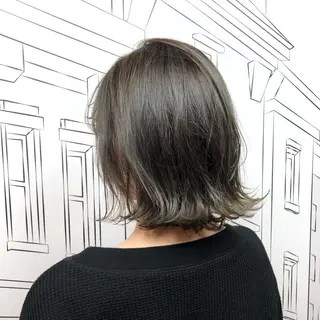 ミディアム カラー レイヤー,ボブ / 彩未のヘアスタイル