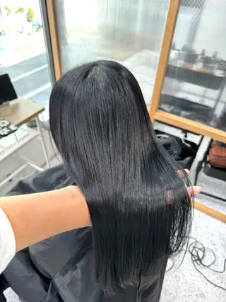セミロング 美髪矯正/髪質改善 /氏原のヘアスタイル