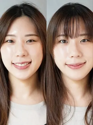 ロング 苅田 茂樹のヘアスタイル