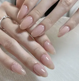 ネイル By moonネイル 🌷ワンホン/韓国風のネイルデザイン