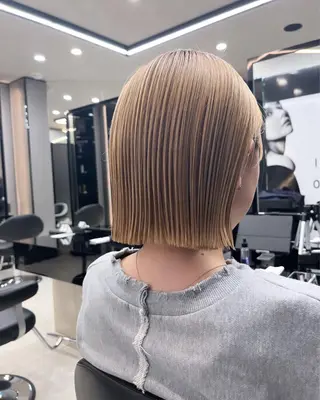 ミディアム カラー hair salon Ranun髪質改善のヘアスタイル