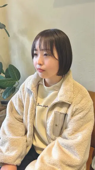 ショート カラー 🫧ニュアンスカラー 🫧横田 冴🫧のヘアスタイル