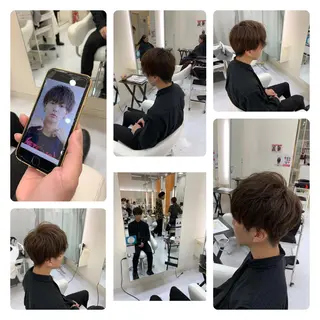 ショート メンズ 丹野 圭太のヘアスタイル