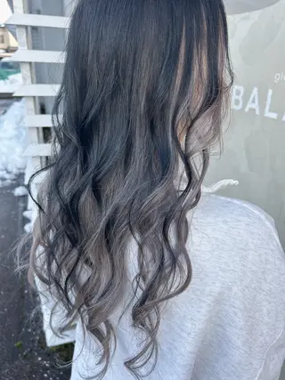 セミロング カラー 伶風/ボブ/ ヘーゼルベージュのヘアスタイル