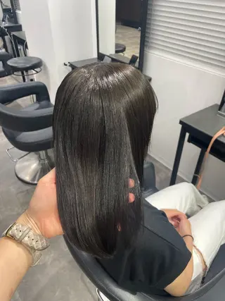ロング カラー 🤍透明感推しカラー 🤍yui‪💞✨のヘアスタイル