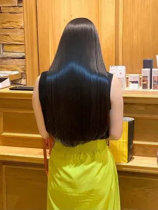 ロング 千 田のヘアスタイル