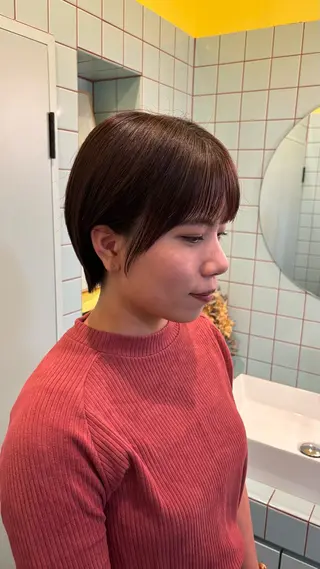 ショート KIZUKI所属・大泊 来寧のヘアスタイル