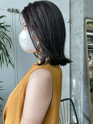 ミディアム カラー 小木曽智美 /ボブ/ショートのヘアスタイル