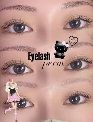 パーマ Lucia 森田のマツエク・マツパデザイン