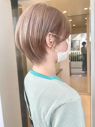ショート カラー ヘアアレンジ メンズ似合わせ🪞 副店長 kotoriのヘアスタイル
