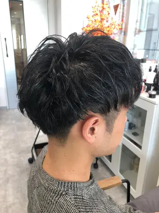 ショート パーマ JILBLAN京都 ショート/ハイライトのヘアスタイル