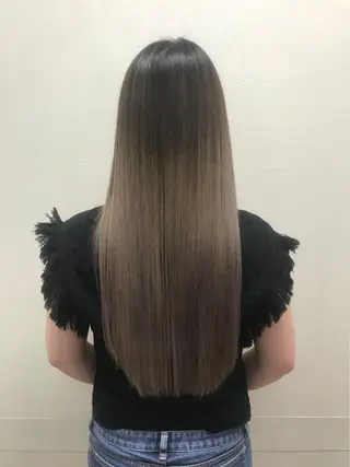 ロング カラー MIKI /LAZO 千歳船橋のヘアスタイル