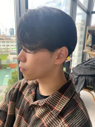 ミディアム パーマ メンズ Dxxxx III所属・女性目線の大人 メンズ*Ayakaのヘアスタイル