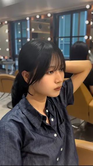 セミロング カラー 💫銀座/レイヤーカ ット髪質改善/RYUのヘアスタイル