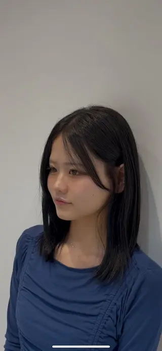 ミディアム カラー メンズパーマ特化 園田　楓莉のヘアスタイル