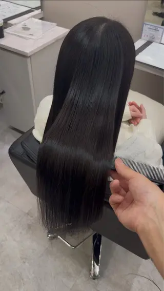 セミロング 加藤 優眞のヘアスタイル