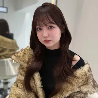 ロング 🎀Ami/新宿/レ イヤー/韓国ヘア🎀のヘアスタイル