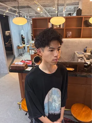 メンズ ai カットモデル募集中のヘアスタイル