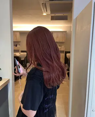 ロング カラー Neale. ユメのヘアスタイル